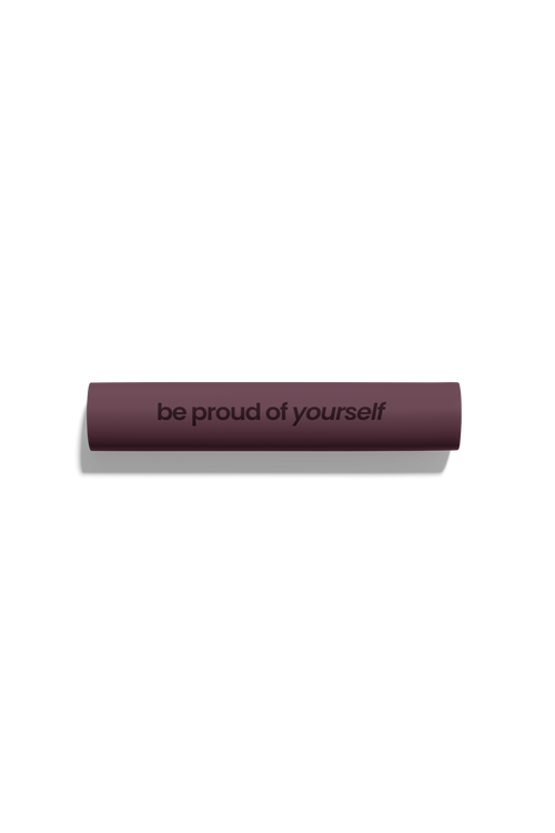 YOGA MAT "I AM PROUD OF YOU"