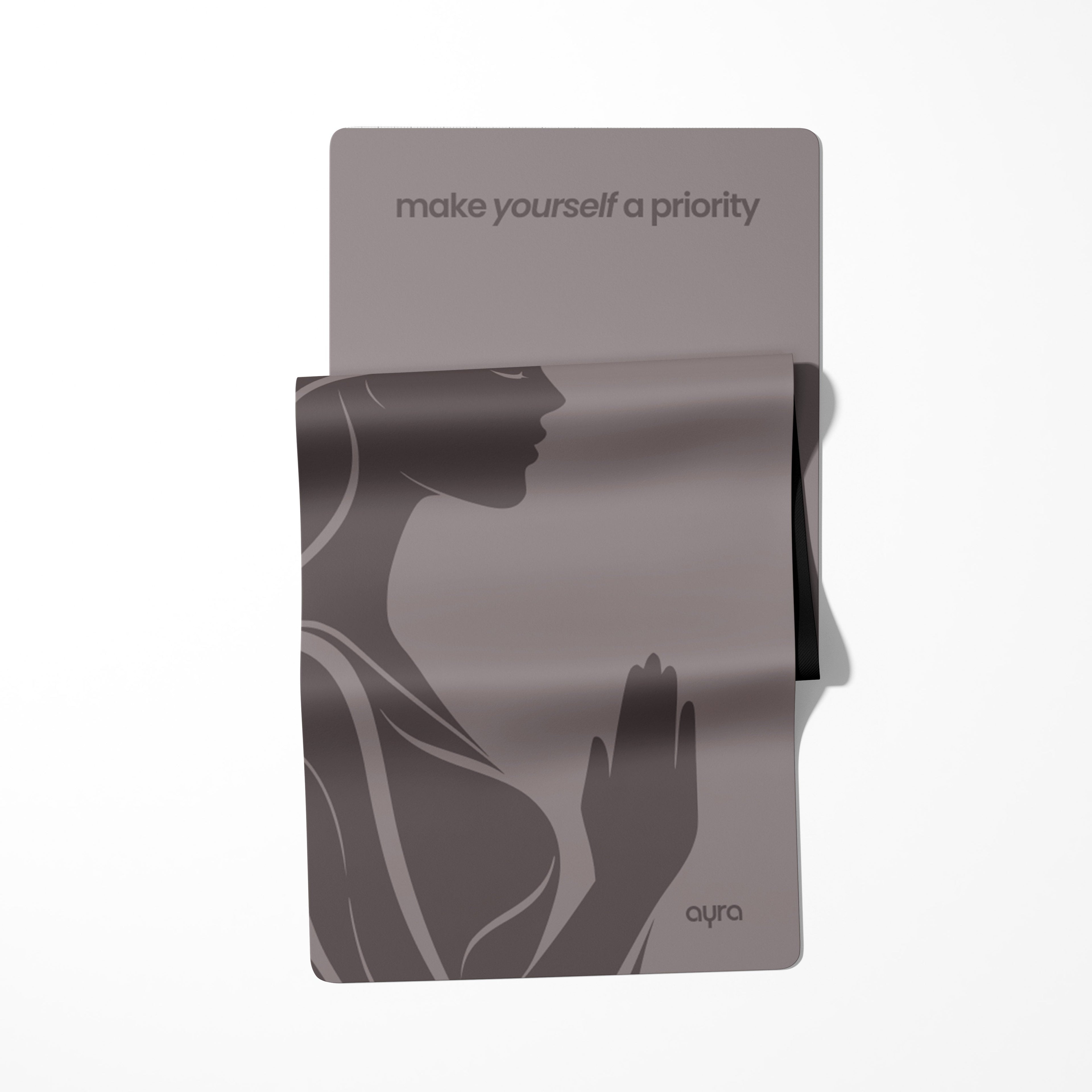 YOGA MAT "MAKE YOURSELF A PRIORITY"